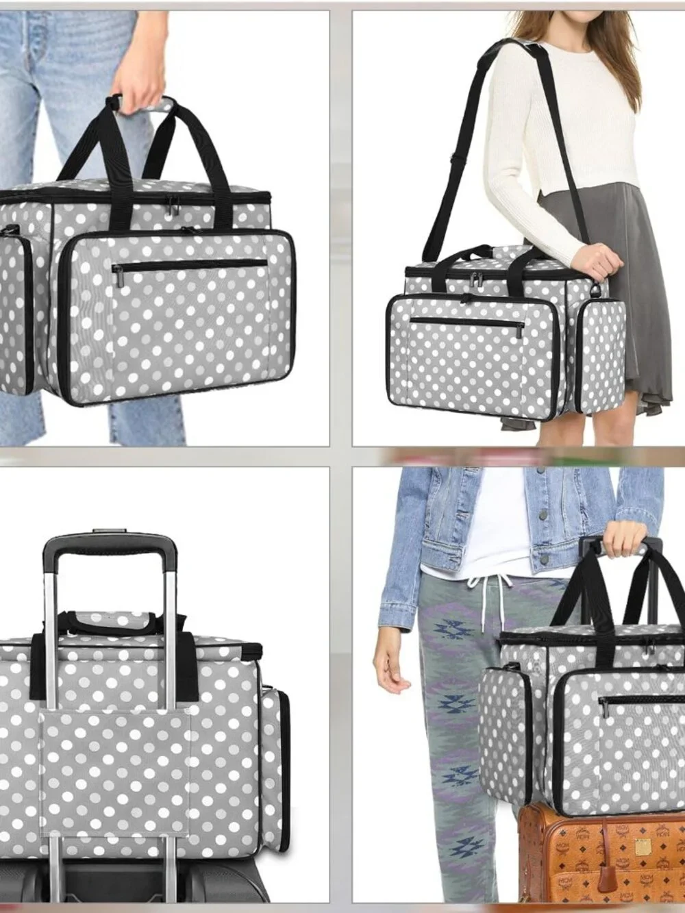Sewing Machine Case with Removable Padding Pad, Travel Case for Sewing Machine a - Picture 8 of 8